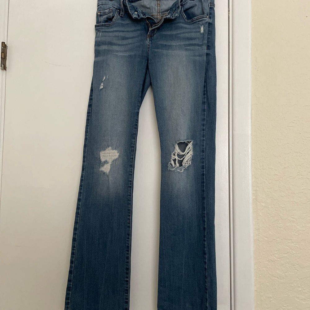 Guess Blue Straight Leg Jeans